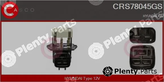 Casco CRS78045GS — Series resistor, electric motor (radiator fan)