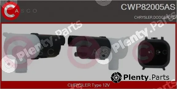 Casco CWP82005AS — Washer Fluid Pump, window cleaning