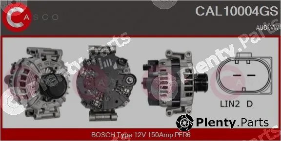 Casco CAL10004GS — Alternator