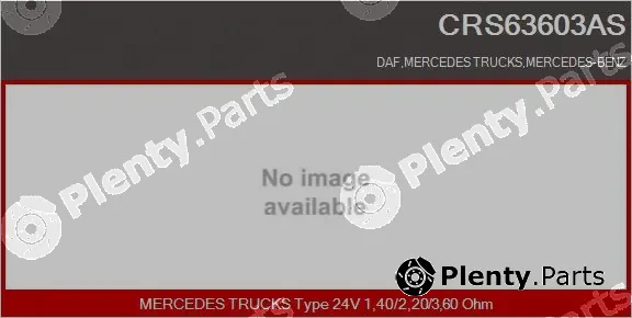 Casco CRS63603AS — Resistor, interior blower