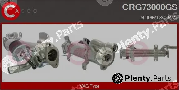 Casco CRG73000GS — Cooler, exhaust gas recirculation