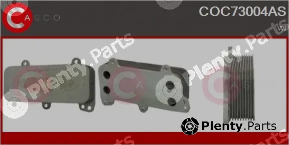 Casco COC73004AS — Oil Cooler, engine oil