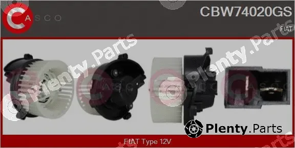 Casco CBW74020GS — Interior Blower