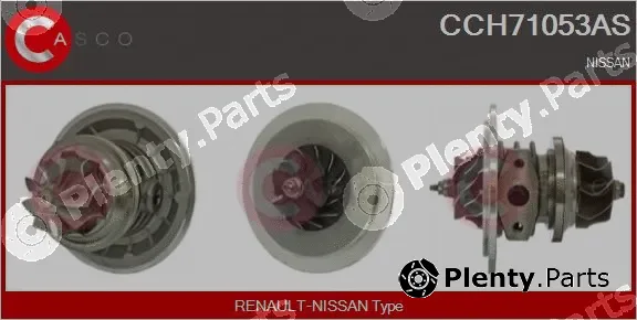 Casco CCH71053AS — Core assembly, turbocharger