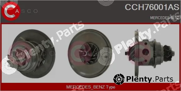 Casco CCH76001AS — Core assembly, turbocharger