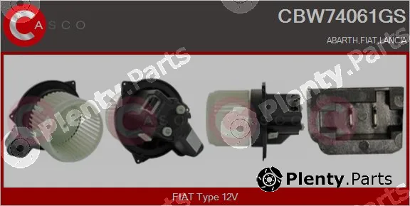 Casco CBW74061GS — Interior Blower