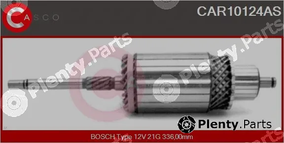 Casco CAR10124AS — Armature, starter