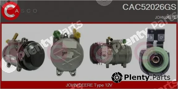 Casco CAC52026GS — Compressor, air conditioning