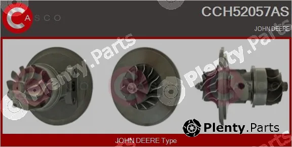 Casco CCH52057AS — Core assembly, turbocharger