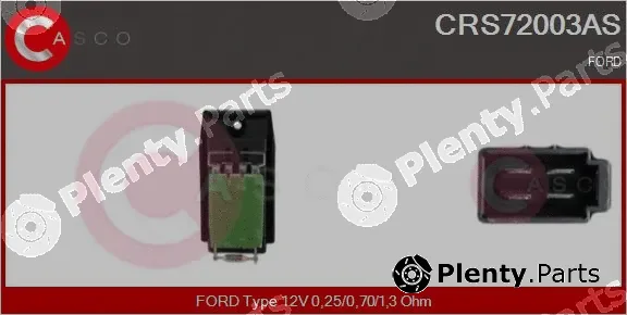 Casco CRS72003AS — Resistor, interior blower