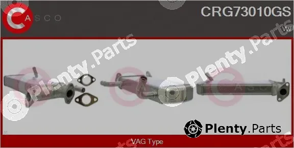 Casco CRG73010GS — Cooler, exhaust gas recirculation
