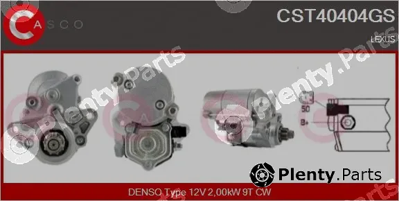 Casco CST40404GS — Starter
