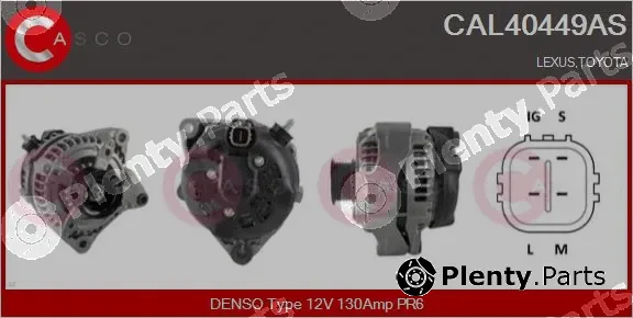 Casco CAL40449AS — Alternator