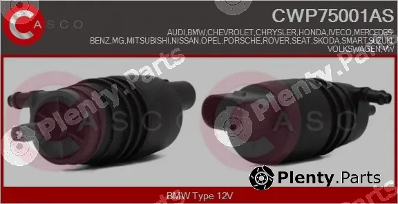 Casco CWP75001AS — Washer Fluid Pump, window cleaning