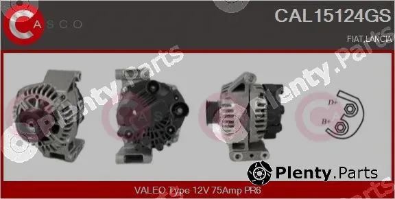 Casco CAL15124GS — Alternator