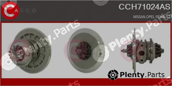 Casco CCH71024AS — Core assembly, turbocharger