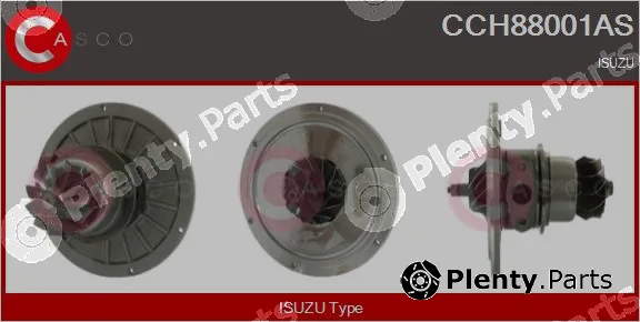 Casco CCH88001AS — Core assembly, turbocharger