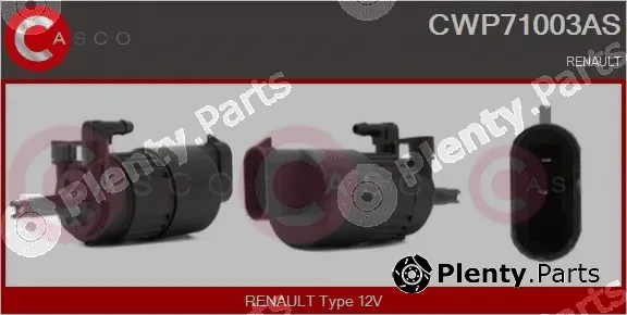 Casco CWP71003AS — Washer Fluid Pump, window cleaning