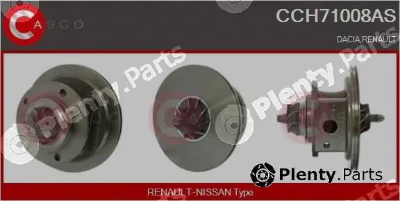 Casco CCH71008AS — Core assembly, turbocharger