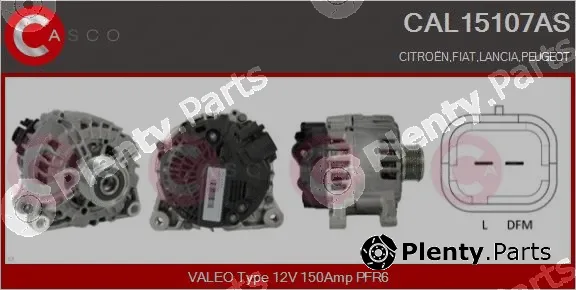 Casco CAL15107AS — Alternator