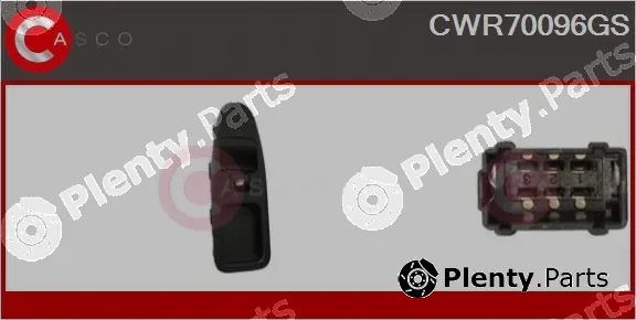 Casco CWR70096GS — Switch, window regulator