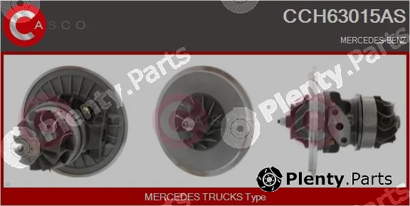 Casco CCH63015AS — Core assembly, turbocharger