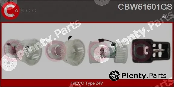 Casco CBW61601GS — Interior Blower