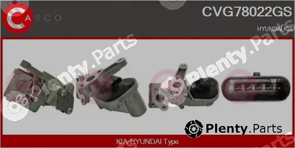 Casco CVG78022GS — EGR Valve