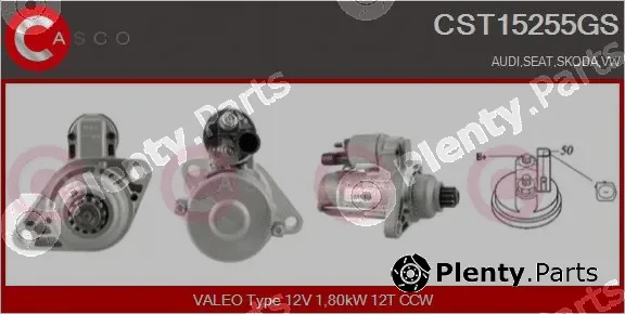 Casco CST15255GS — Starter