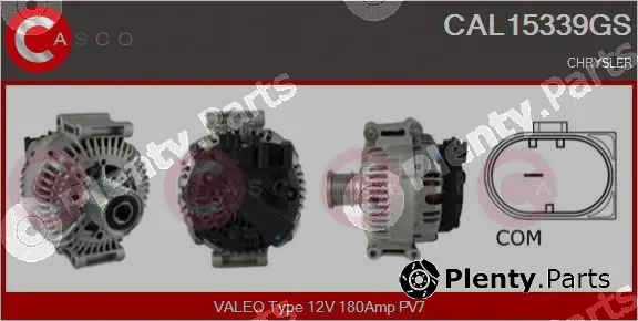 Casco CAL15339GS — Alternator