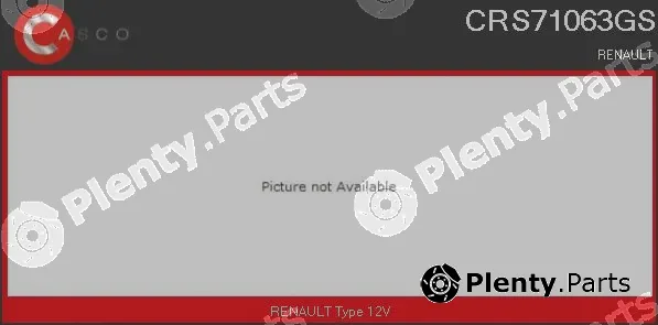Casco CRS71063GS — Resistor, interior blower