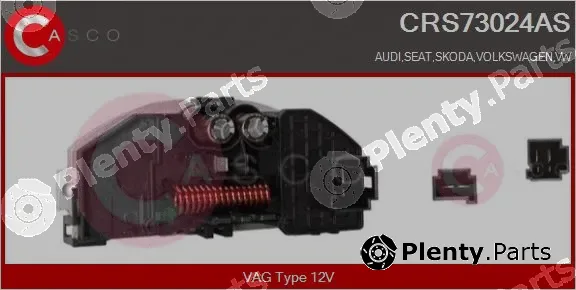Casco CRS73024AS — Resistor, interior blower