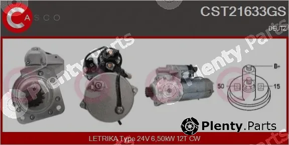 Casco CST21633GS — Starter