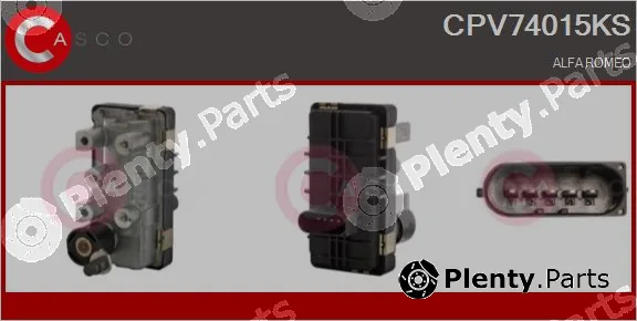 Casco CPV74015KS — Actuator, turbocharger