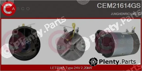 Casco CEM21614GS — Electric Motor