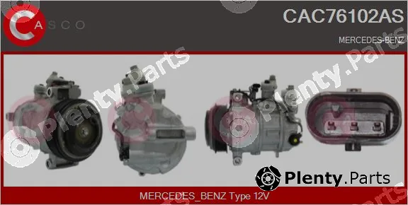 Casco CAC76102AS — Compressor, air conditioning