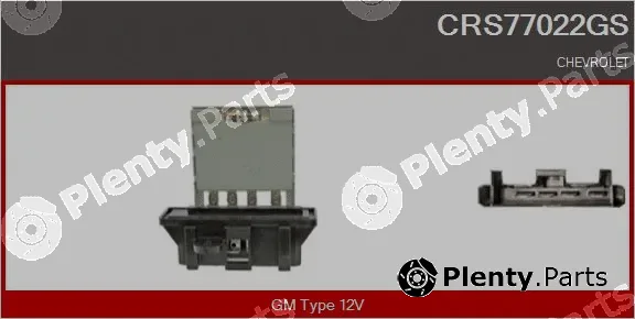 Casco CRS77022GS — Resistor, interior blower