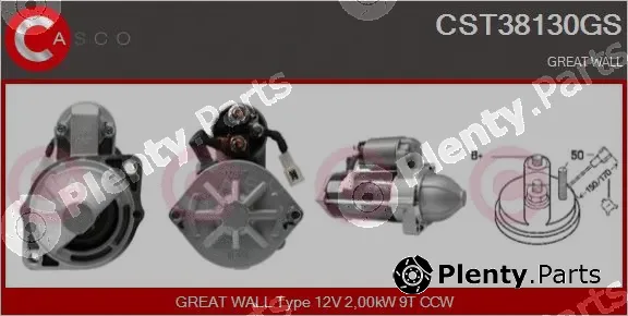 Casco CST38130GS — Starter