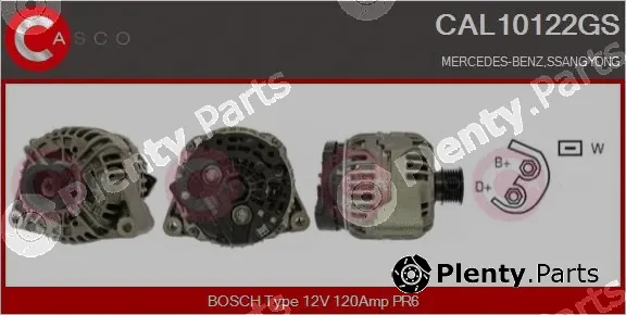 Casco CAL10122GS — Alternator