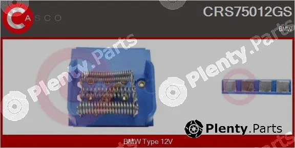 Casco CRS75012GS — Resistor, interior blower