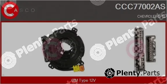 Casco CCC77002AS — Clockspring, airbag