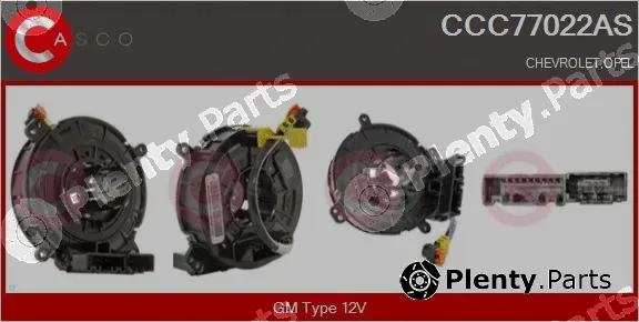 Casco CCC77022AS — Clockspring, airbag