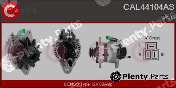 Casco CAL44104AS — Alternator