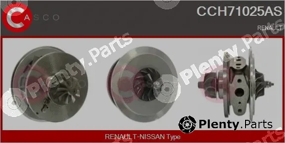 Casco CCH71025AS — Core assembly, turbocharger