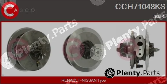 Casco CCH71048KS — Core assembly, turbocharger