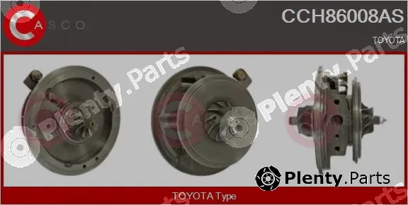 Casco CCH86008AS — Core assembly, turbocharger