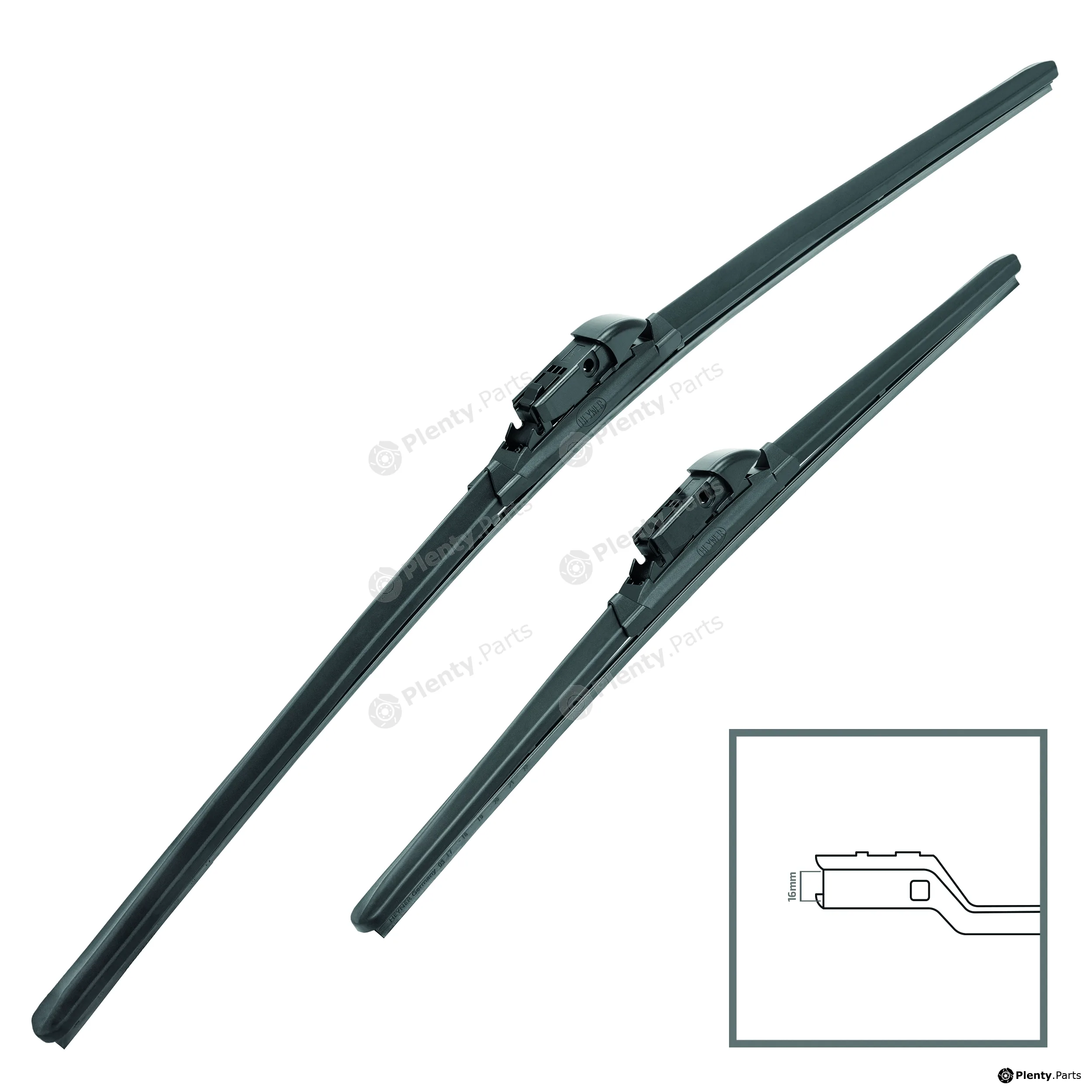 Heyner 0200002 — Wiper Blade SET HYBRID