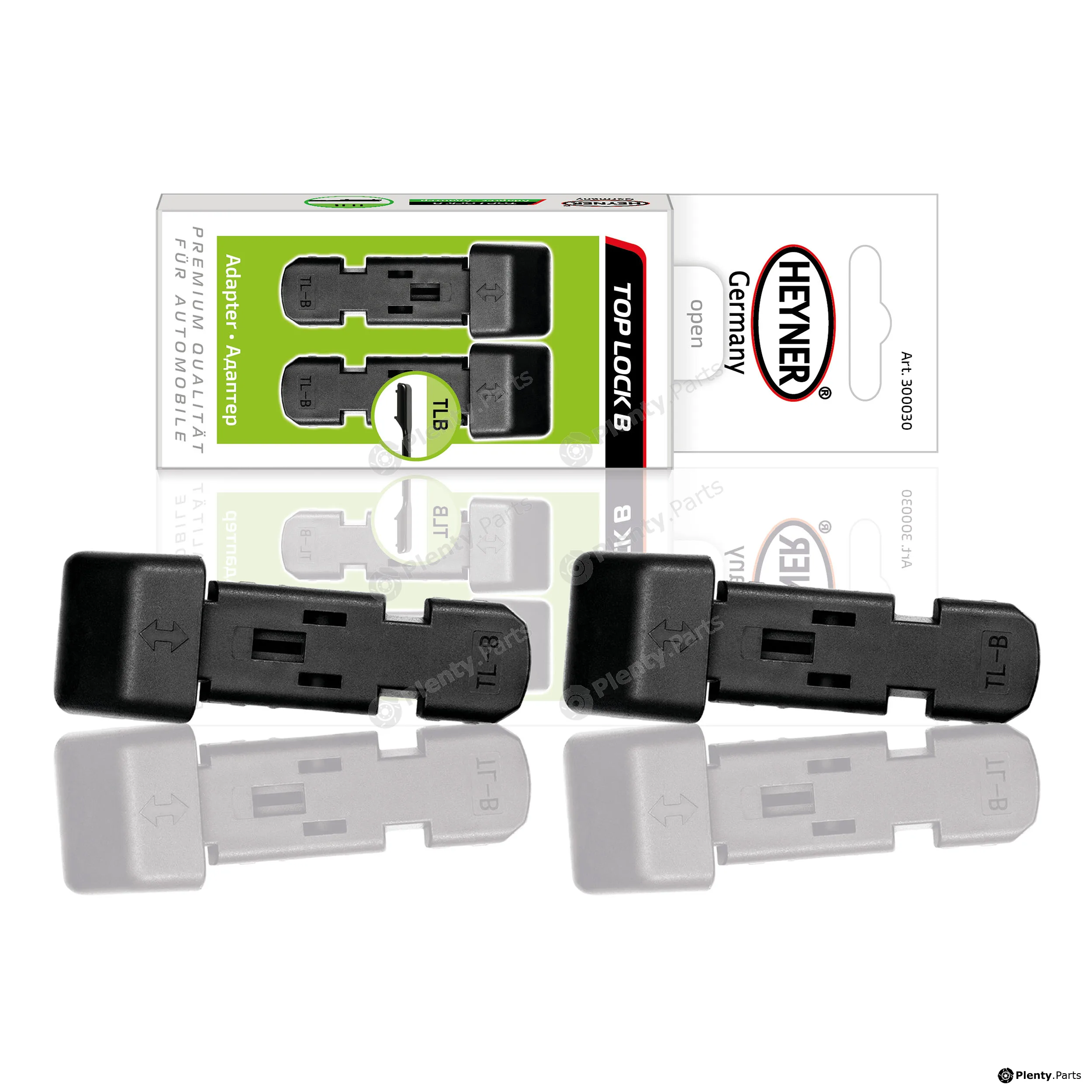 Heyner 300030 — Adapter, wiper blade TOP LOCK B