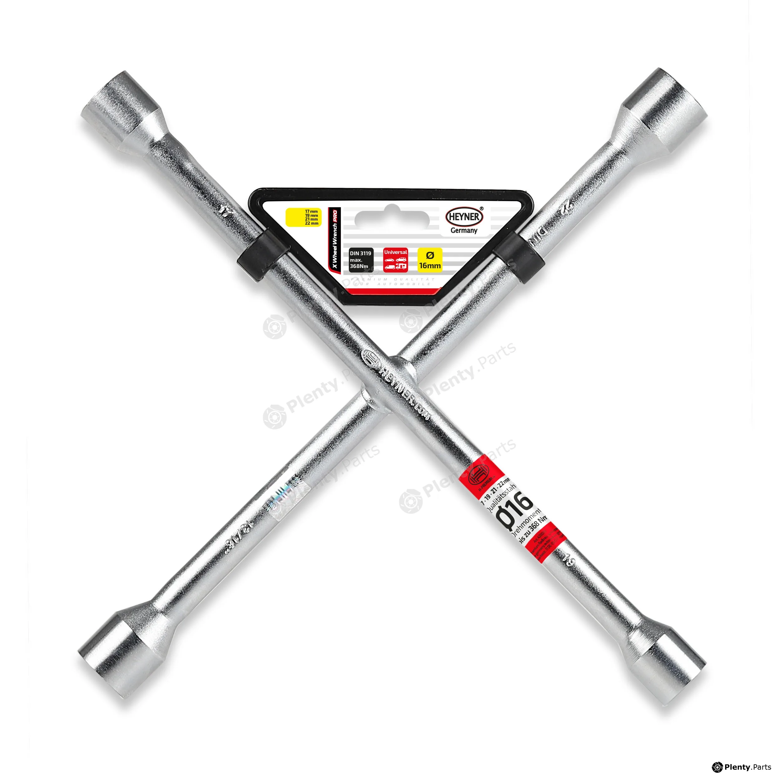 Heyner 420000 — 4 Way Wheel Brace X-Wheel Wrench PRO
