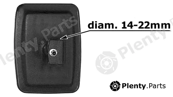 Iparlux 51994119 — Exterior Mirror, driver cab